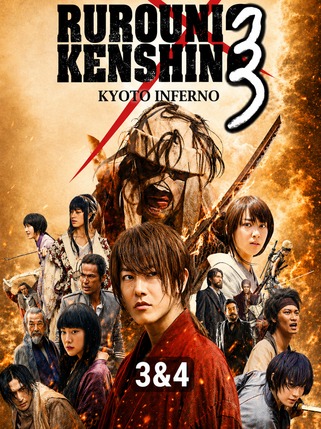 Rurouni Kenshin Part 3&4