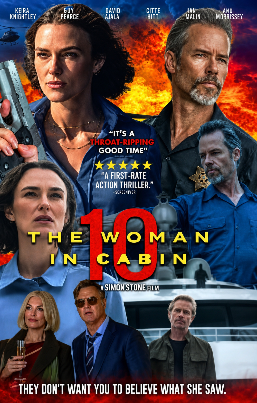 The Woman in Cabin 10