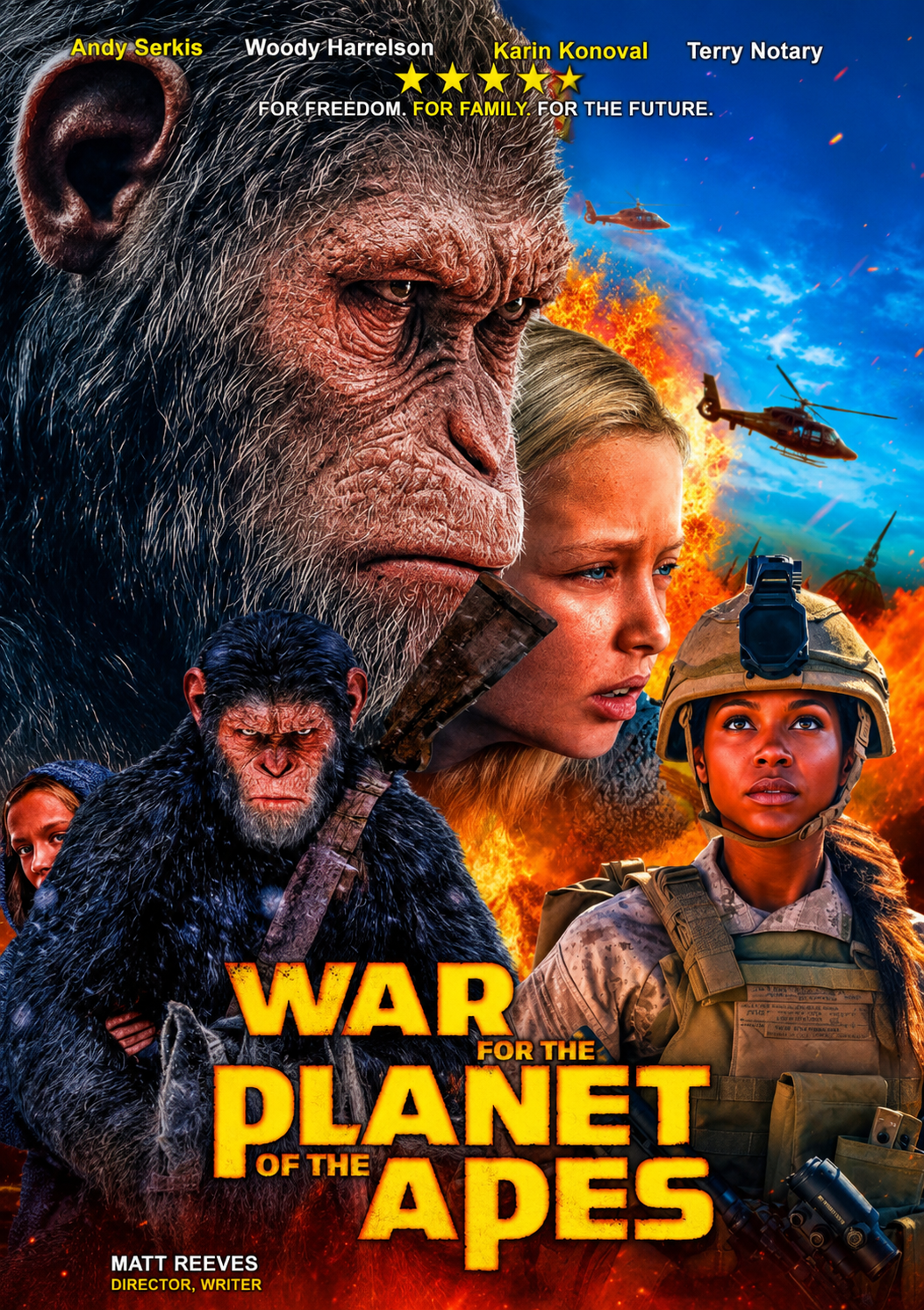 War for the Planet of the Apes 3